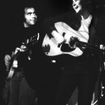 Steve Goodman performs with John Prine in August 1972 at Tulagi in Boulder, Colorado. (Photo by Ron Pownall)